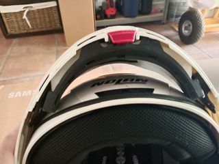 Casco Moto Nolan N104 Blanco Talla XL