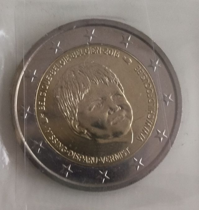 2 euros Bélgica 2016 Focus