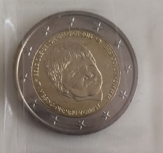 2 euros Bélgica 2016 Focus