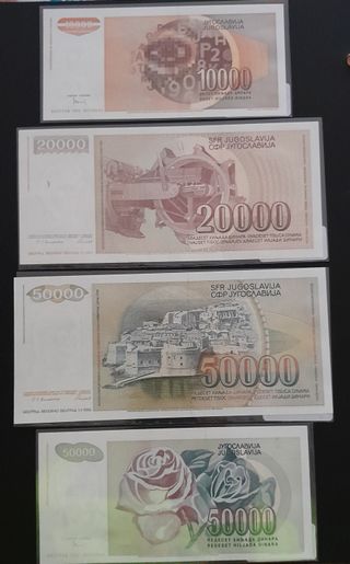 Colección Billetes Yugoslavia ( Dinar )