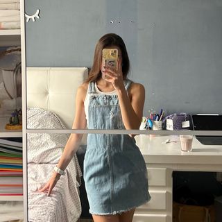 Vestido vaquero Pull and Bear Talla XS