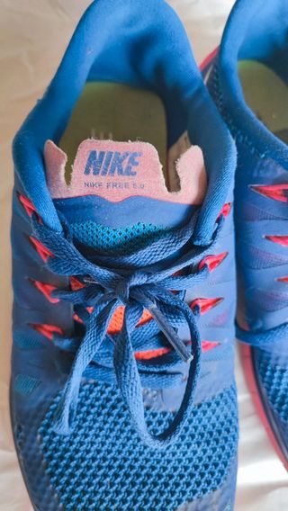 Scarpe Nike Free 5.0 Blu/Rosa