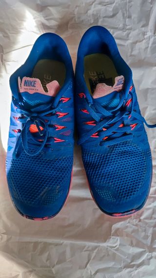 Scarpe Nike Free 5.0 Blu/Rosa