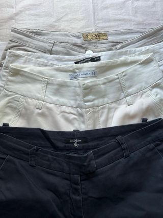 Lote 4 Pantalones Mujer talla 38