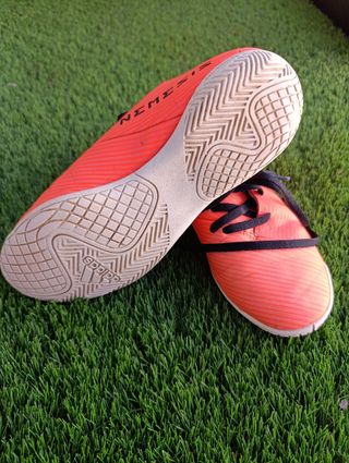 Zapatillas Fútbol Sala Adidas Naranja