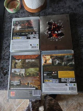Pacchetto di 4 giochi F.E.A.R. Killzone per PS2/PS3