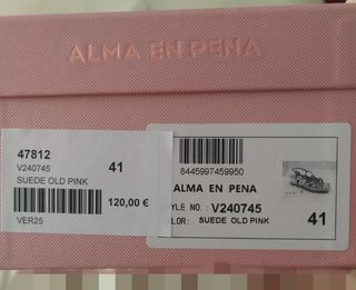 Sandalias ALMA EN PENA.