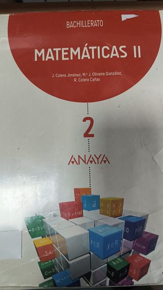 Matemáticas II.