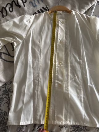 Camisa Baturra Niña Blanca