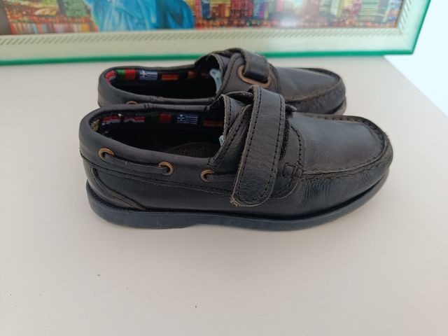 Náuticos niño azul marino