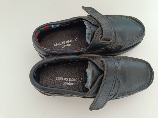 Náuticos niño azul marino