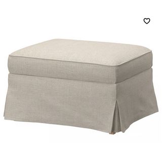 Funda reposapiés IKEA EKTORP Roja