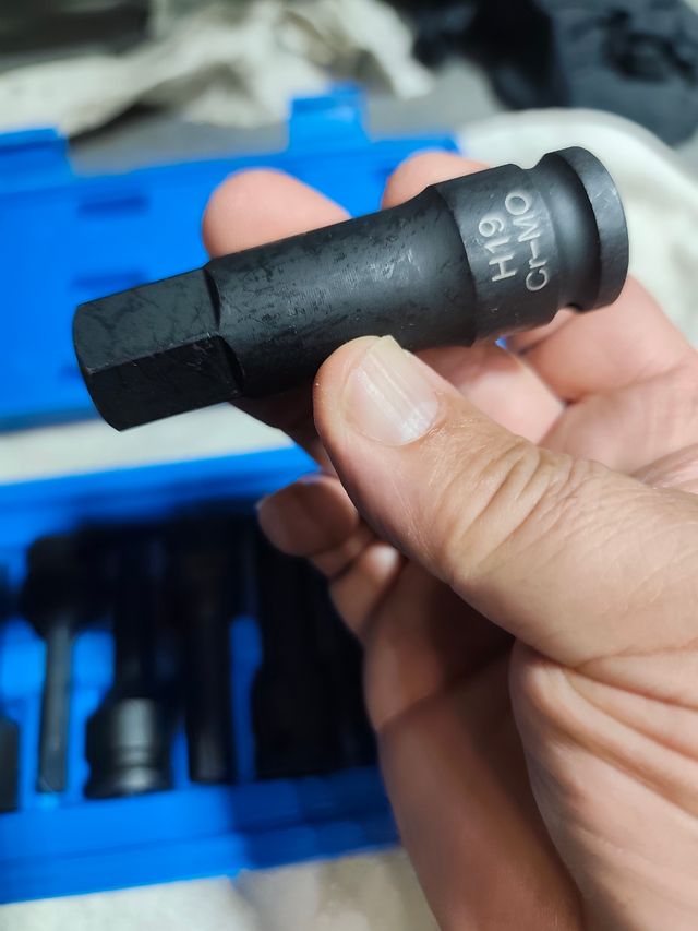 Juego 10 Puntas Impacto Hexagonal H5-H19.