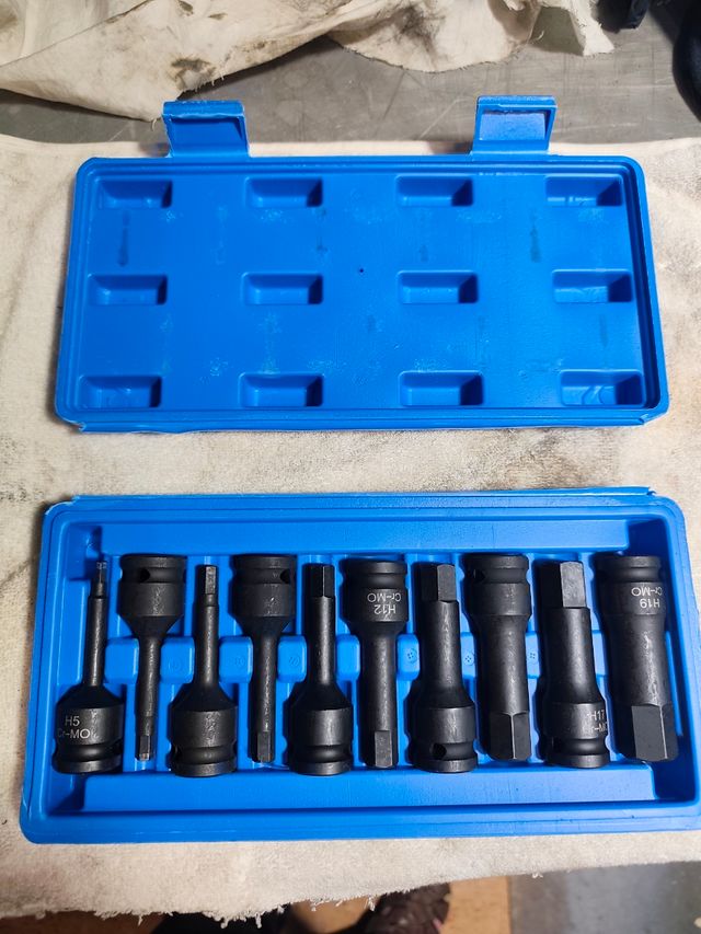 Juego 10 Puntas Impacto Hexagonal H5-H19.