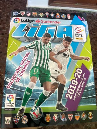 Álbum LaLiga Este 2019-20 vació de Panini