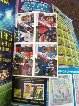 Álbum LaLiga Este 2019-20 vació de Panini