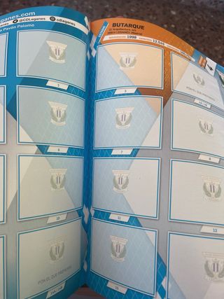 Álbum LaLiga Este 2019-20 vació de Panini