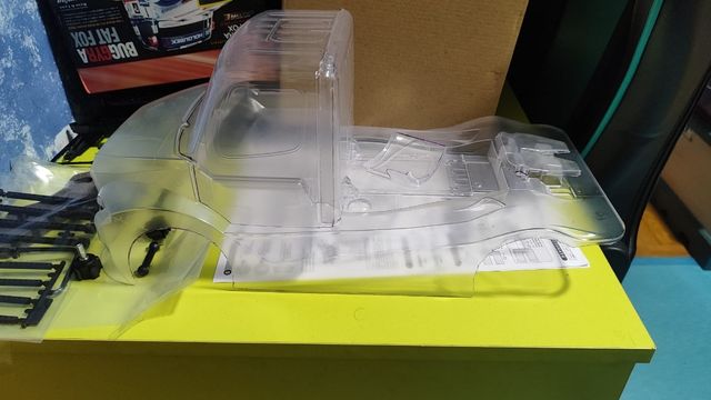 Tamiya 58661KU Buggyra Fat Fox TT-01E Truck RC