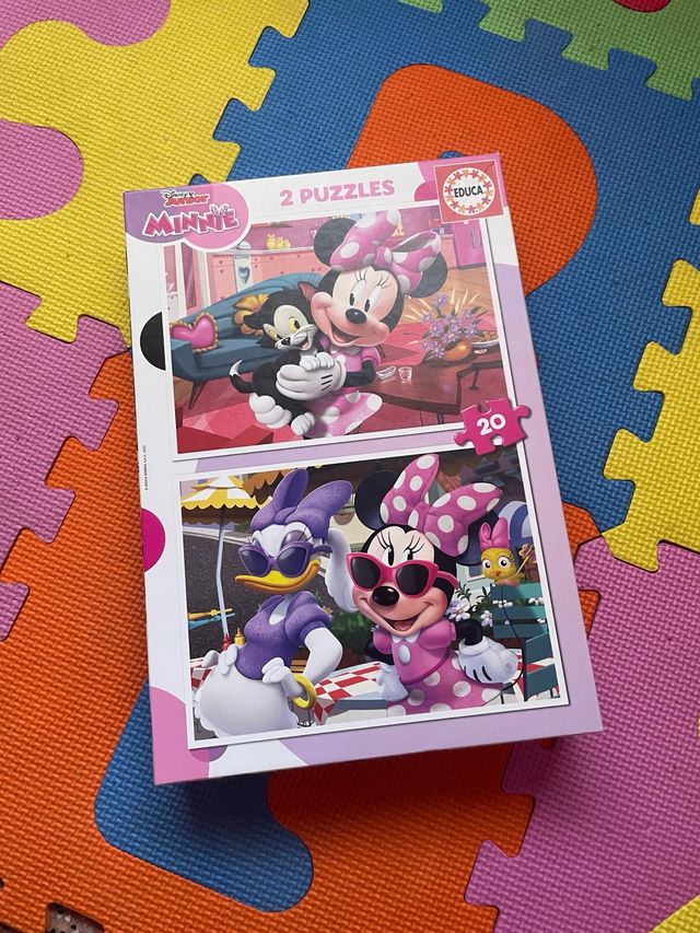Puzzles Minnie Mouse Educa 2 Piezas