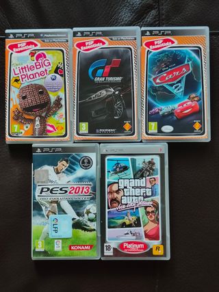 Colección de Juegos PSP
