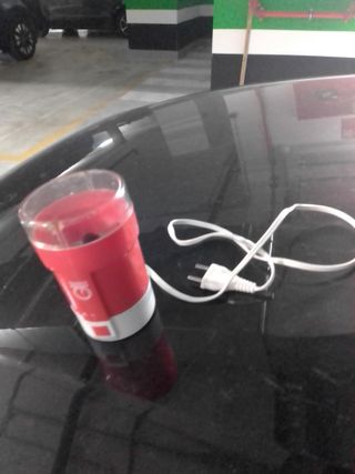 Molinillo de café rojo