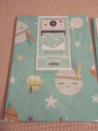 Juego Sábanas Bajera y Funda Almohada Cama 90