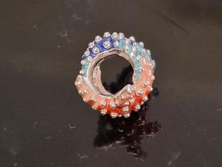 Charm en plata de ley mini estrella de mar de colo