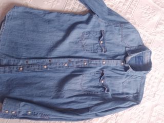 Camisa vaquera juvenil. Para chico. 



