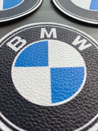 Parche BMW Cuero Chaqueta 9,5 cms