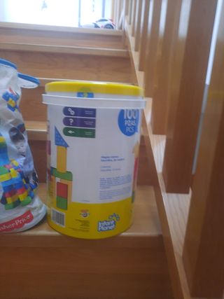 Mega Bloks y Fisher Price Bloques Construcción
