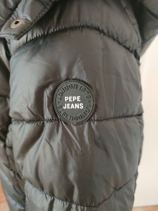 Abrigo Pepe Jeans Negro