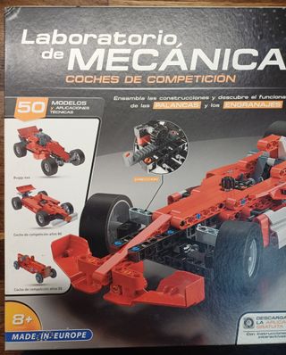 Laboratorio de Mecánica Clementoni, coche de F1