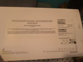 Imac 24 M4 8 núcleos 16gb 256gb