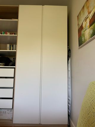 Puertas de armario Ikea blancas cuatro puertas