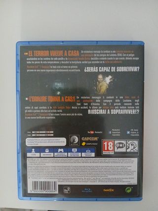 Resident Evil VII Biohazard PS4