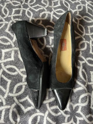 Zapatos de tacón negros