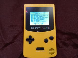 GB Boy Colour Amarillo