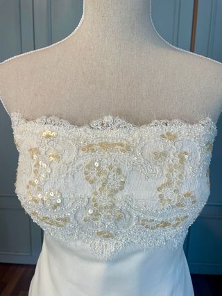 Vestido de Novia Rosa Clara Blanco roto