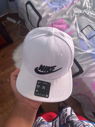 Gorra Nike Blanca Talla M/L