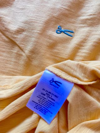 Camiseta Denham Algodón Manga Corta Amarilla