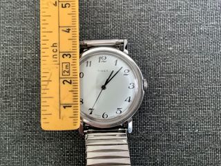 Reloj Timex Vintage Hombre Plata