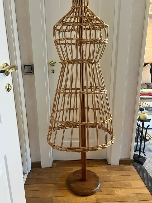 Busto Maniquí Mimbre