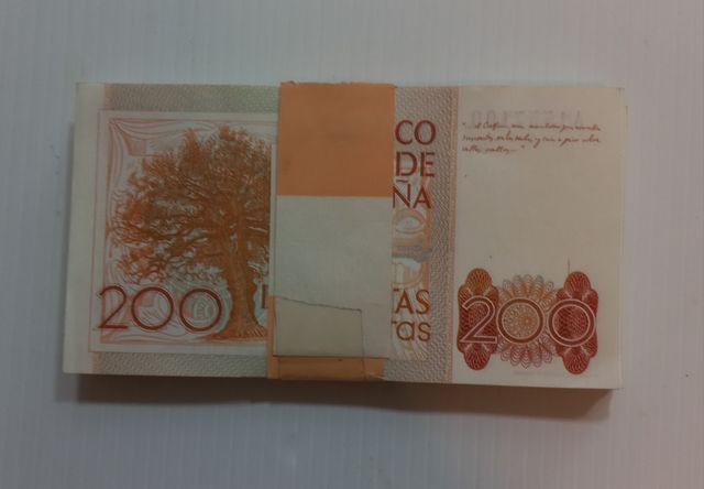 FAJO de 200ptas España 1980 LEOPOLDO ALAS CLARIN