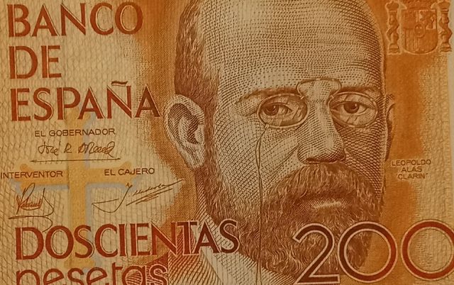 FAJO de 200ptas España 1980 LEOPOLDO ALAS CLARIN