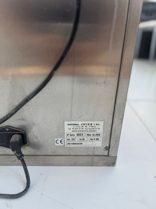 Máquina Exprimidora de Naranjas 