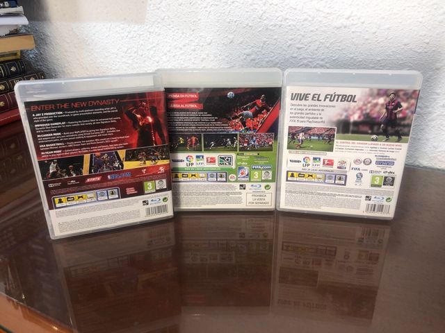Pack Fifa y NBA ps3
