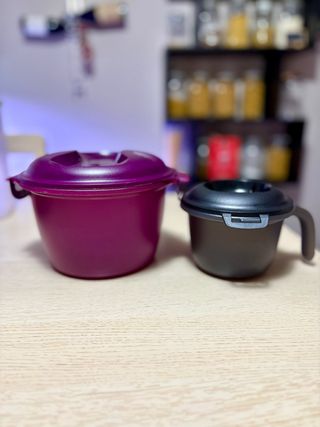 Set 2 Tupperware Cuoci Riso come nuovi