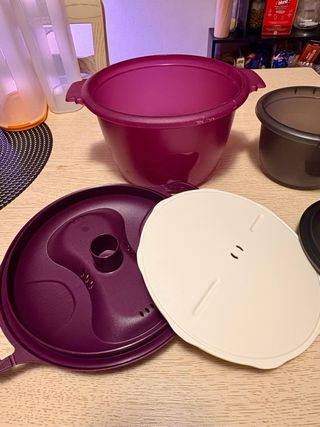 Set 2 Tupperware Cuoci Riso come nuovi