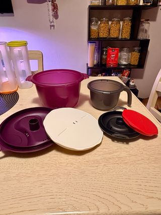 Set 2 Tupperware Cuoci Riso come nuovi