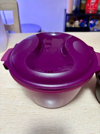 Set 2 Tupperware Cuoci Riso come nuovi